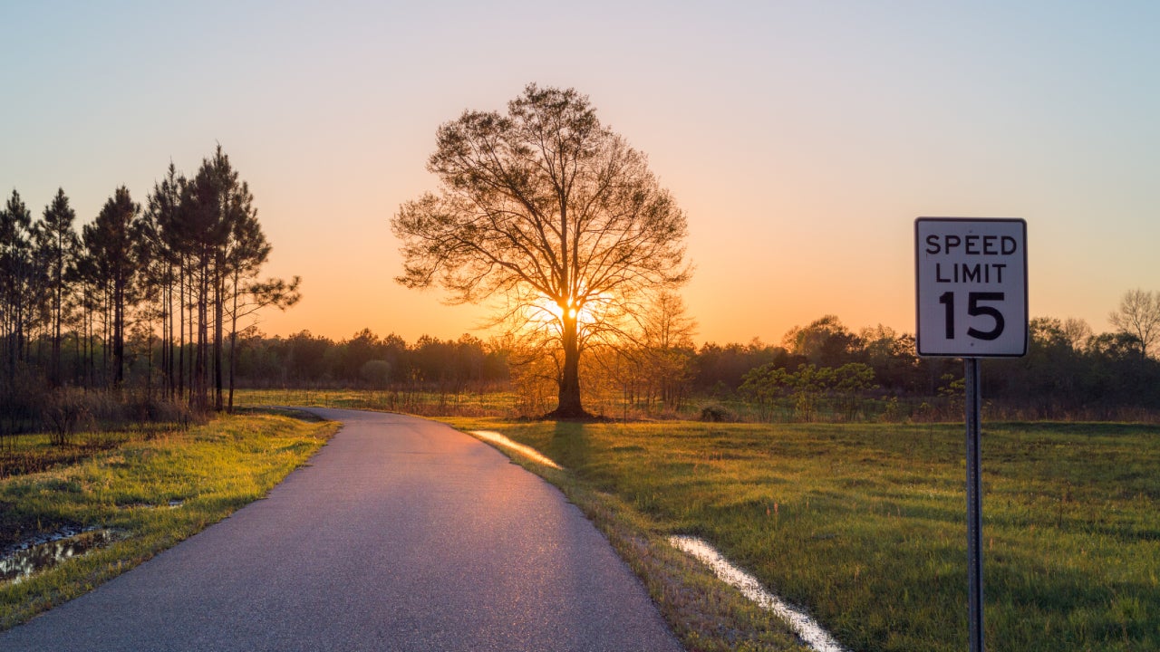 Sunset in Alabama, United States