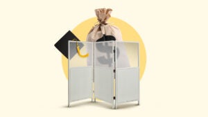 A bag of money