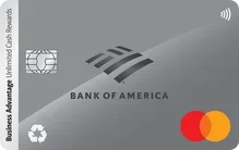 Card art of Bank of America® Business Advantage Unlimited Cash Rewards Mastercard® credit card
